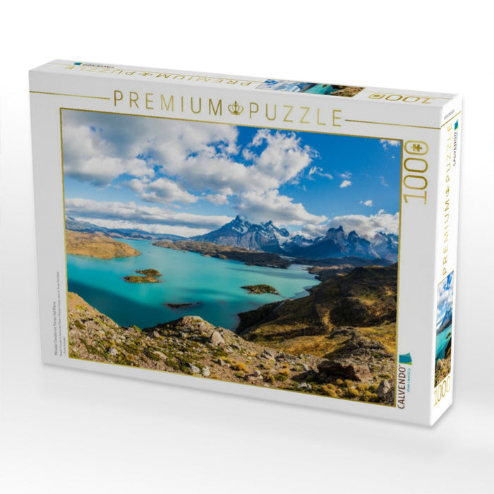 Mirador Condor im Torres Del Paine - CALVENDO Foto-Puzzle'