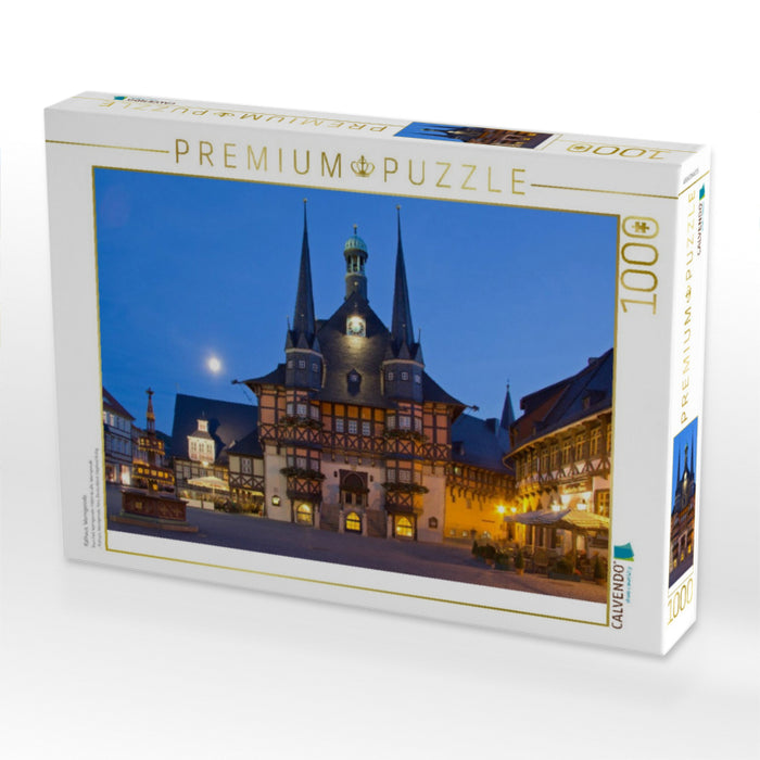Rathaus, Wernigerode - CALVENDO Foto-Puzzle'