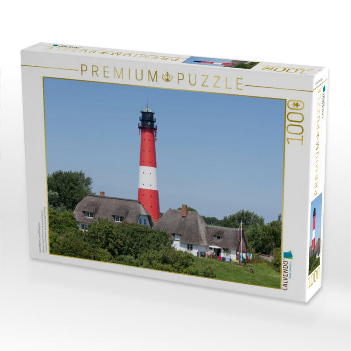 Leuchtturm, Insel Pellworm - CALVENDO Foto-Puzzle'