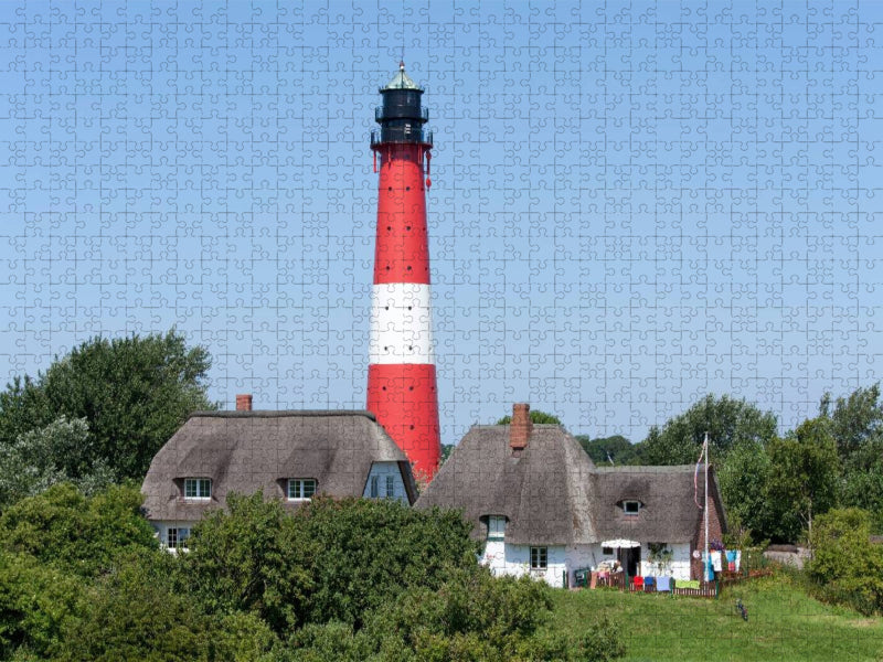 Leuchtturm, Insel Pellworm - CALVENDO Foto-Puzzle'