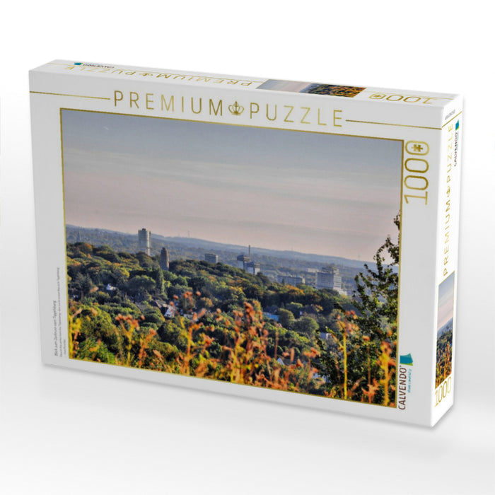 Blick zum Zentrum vom Tippelsberg - CALVENDO Foto-Puzzle'