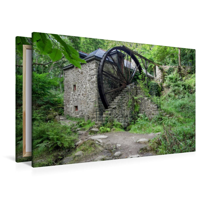 Premium Textil-Leinwand Mühle