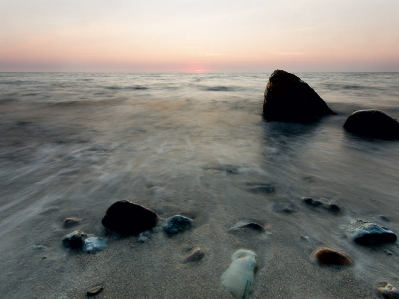 Strand bei Katharinenhof- Sonnenaufgang 1000 Teile Puzzle quer - CALVENDO Foto-Puzzle'