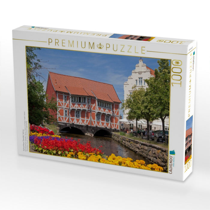 Fachwerkhaus "Gewölbe", Wismar - CALVENDO Foto-Puzzle'