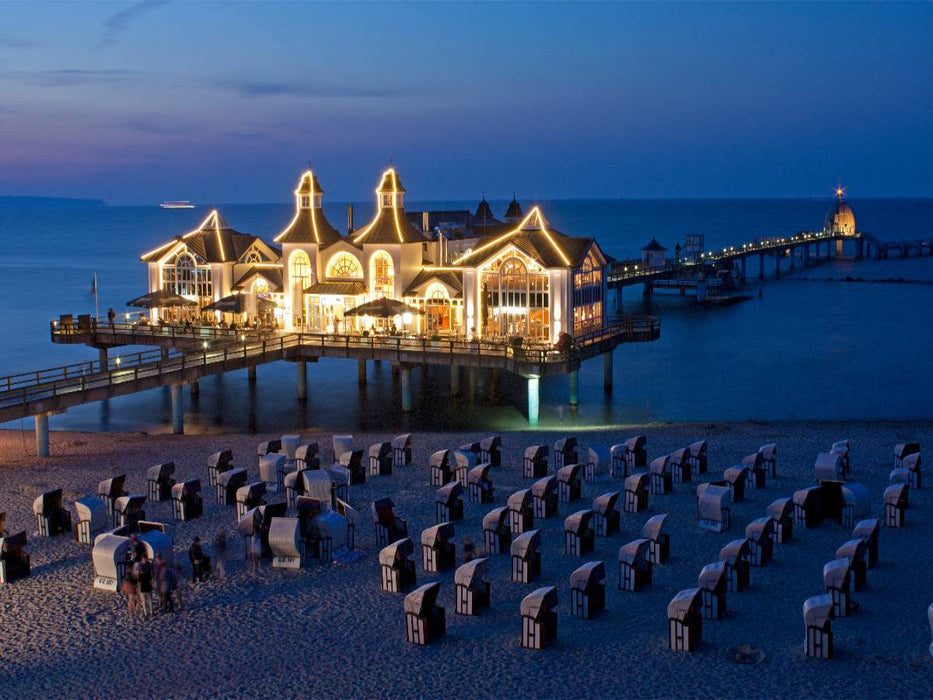 Seebrücke, Sellin, Insel Rügen - CALVENDO Foto-Puzzle'