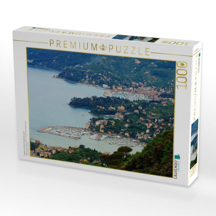 Rapallo und Santa Margherita Ligure - CALVENDO Foto-Puzzle'