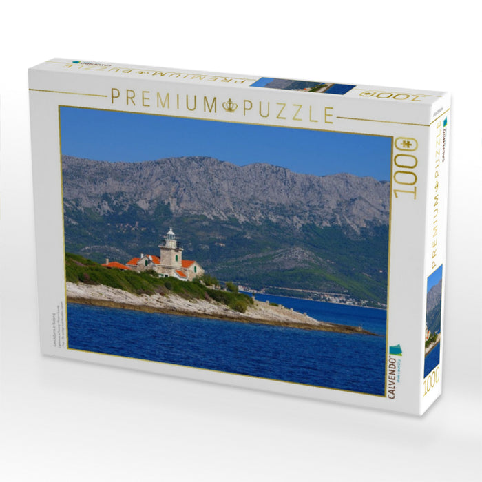 Leuchtturm in Sucuraj - CALVENDO Foto-Puzzle'