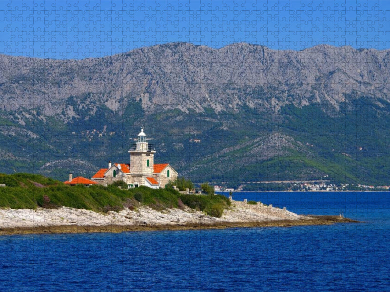 Leuchtturm in Sucuraj - CALVENDO Foto-Puzzle'