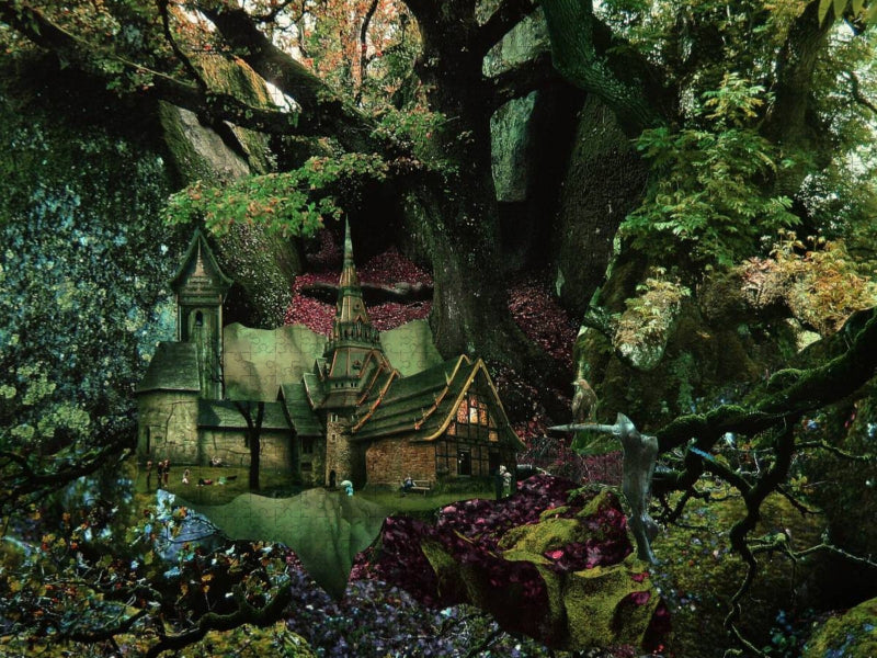 Zauberwald - CALVENDO Foto-Puzzle'