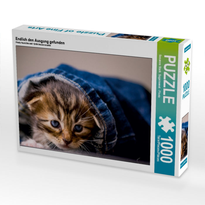 J'ai enfin trouvé la sortie - Puzzle photo CALVENDO 