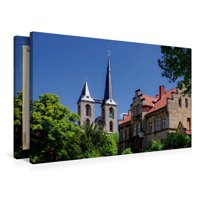 Premium Textil-Leinwand St. Martini