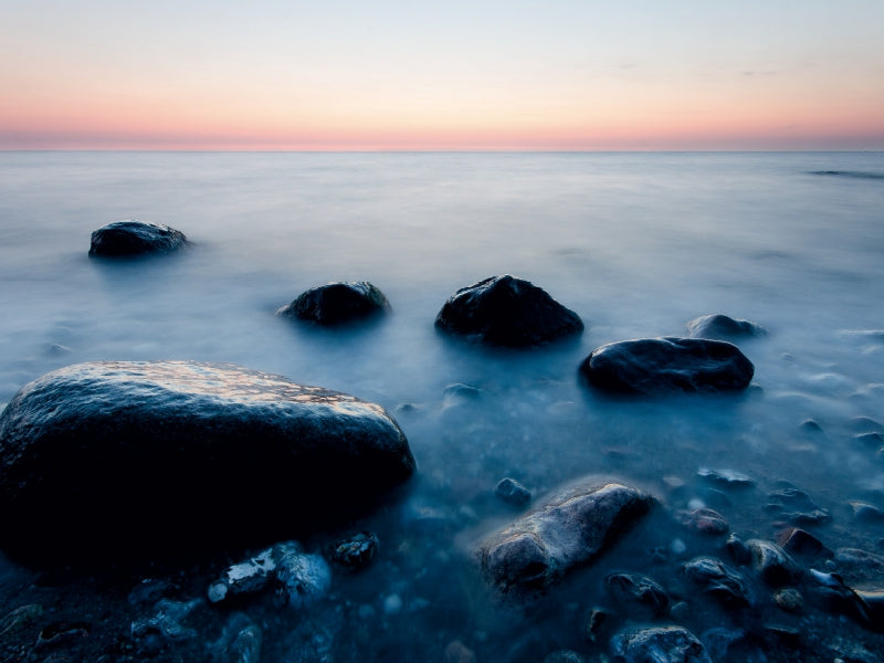 Strand bei Katharinenhof - Sonnenaufgang 1000 Teile Puzzle quer - CALVENDO Foto-Puzzle'