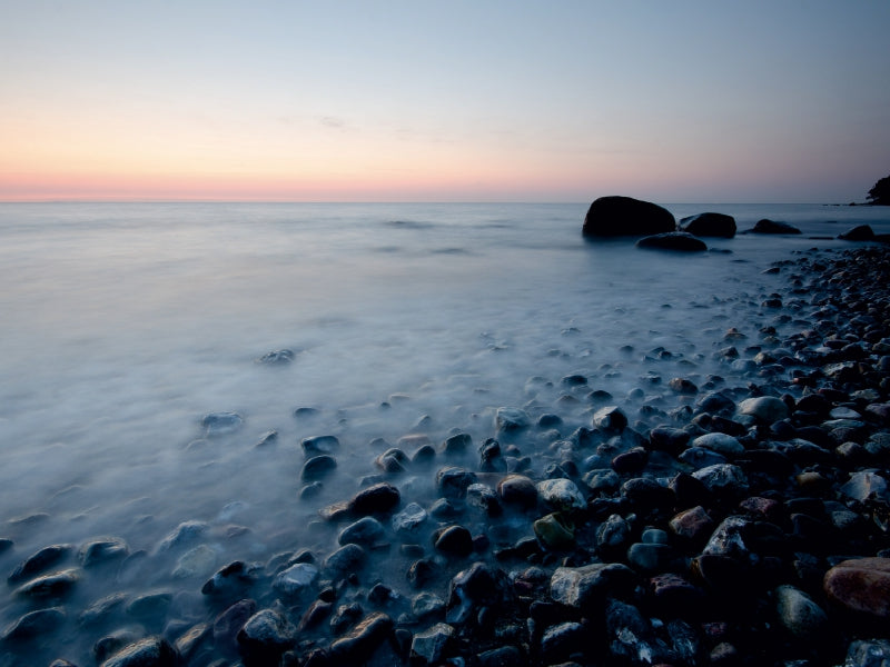 Strand bei Staberdorf - Sonnenaufgang 1000 Teile Puzzle quer - CALVENDO Foto-Puzzle'