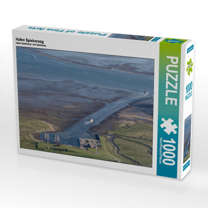Spiekeroog harbor - CALVENDO photo puzzle 