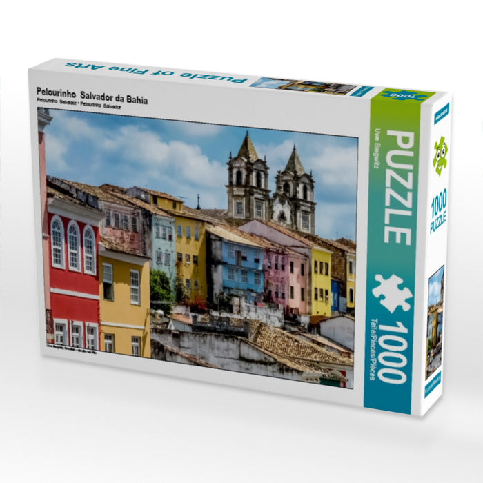 Pelourinho  Salvador da Bahia 1000 Teile Puzzle quer - CALVENDO Foto-Puzzle'