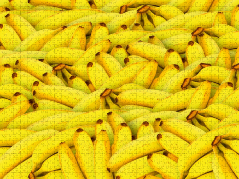 Bananen 1000 Teile Puzzle quer - CALVENDO Foto-Puzzle'
