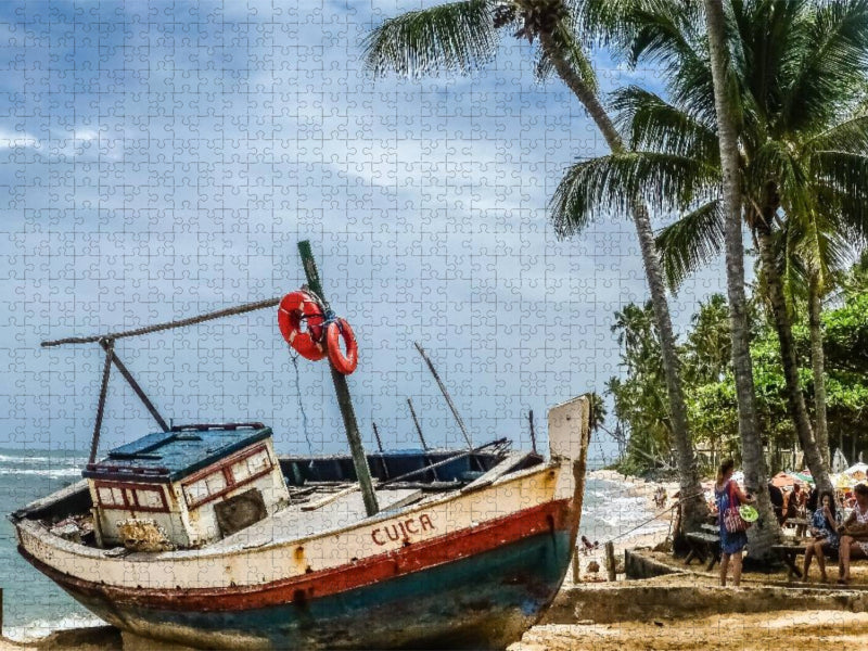 Praia do Forte - Costa dos Coqueiros - CALVENDO Foto-Puzzle'