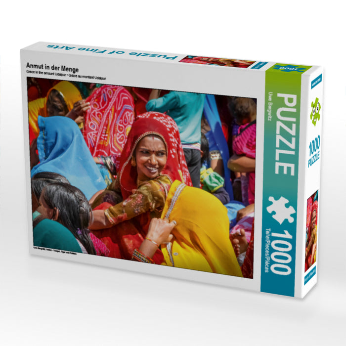 La grâce dans la foule - Puzzle photo CALVENDO 