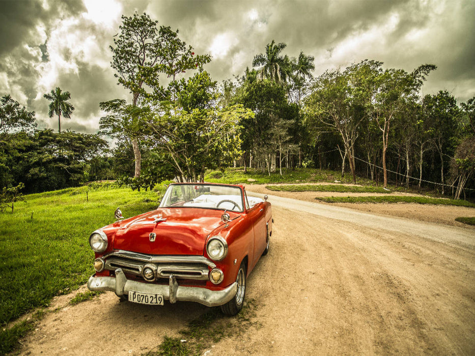 Retro Car - Cuba - CALVENDO photo puzzle 