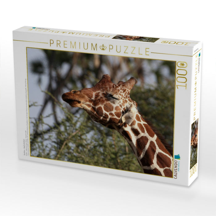 Giraffen – Kopfschütteln - CALVENDO Foto-Puzzle'