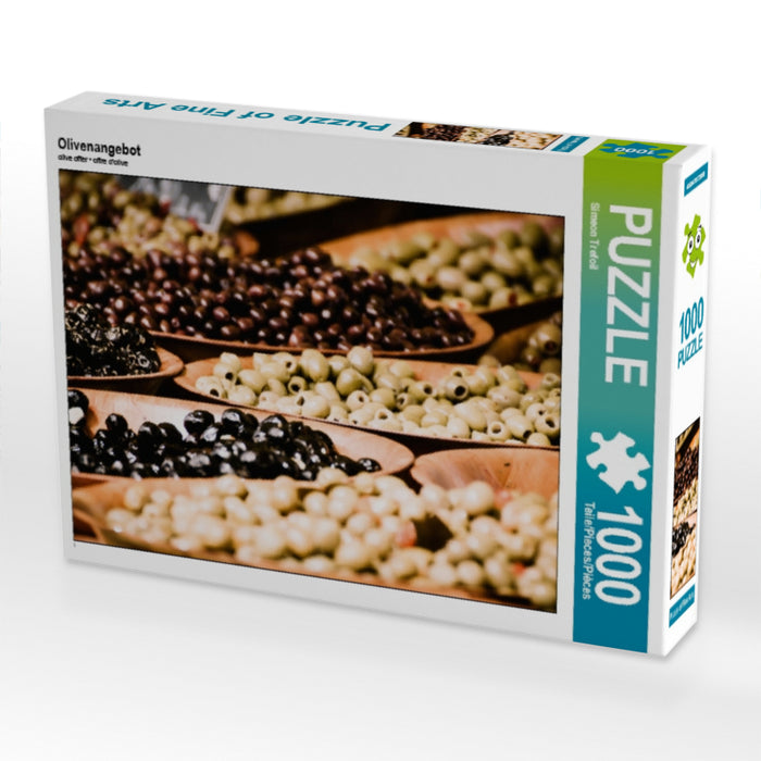 Olivenangebot 1000 Teile Puzzle quer - CALVENDO Foto-Puzzle'