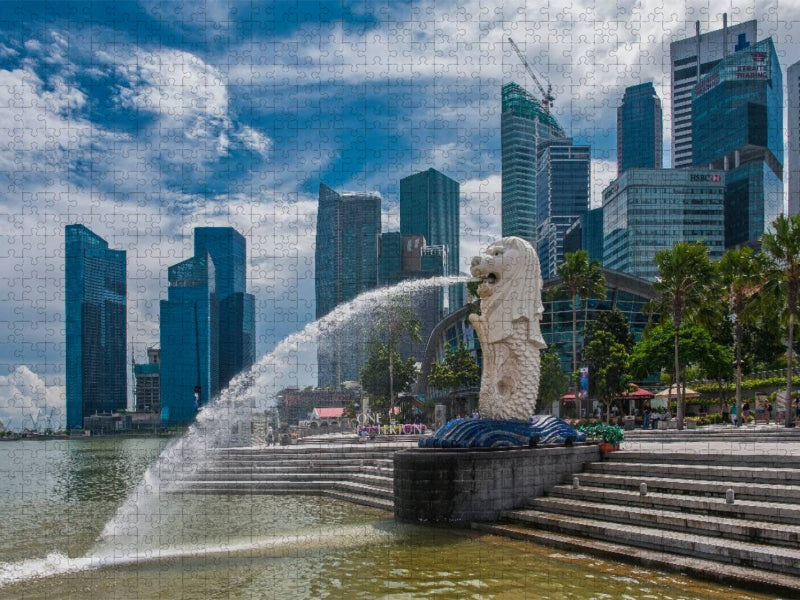 Singapur - CALVENDO Foto-Puzzle'