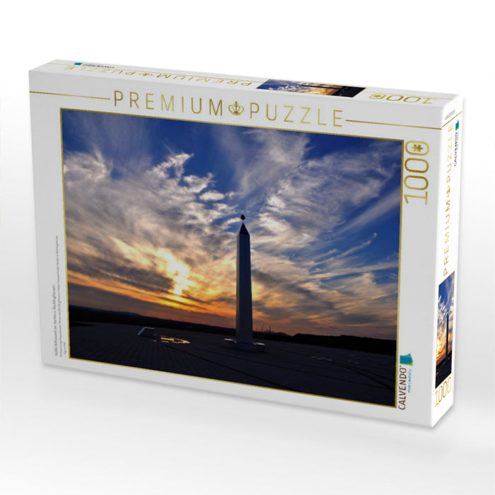 Halde Hoheward zw. Herten u. Recklinghausen - CALVENDO Foto-Puzzle'