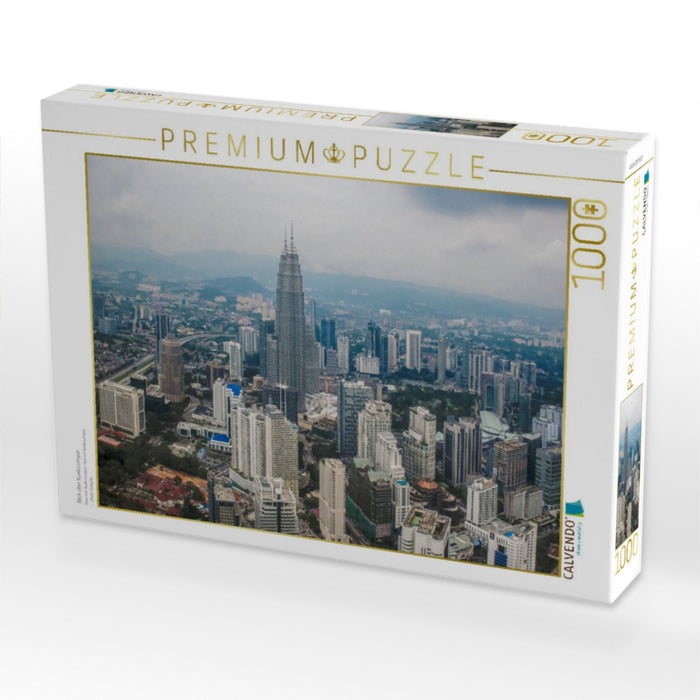Blick über Kuala Lumpur - CALVENDO Foto-Puzzle'