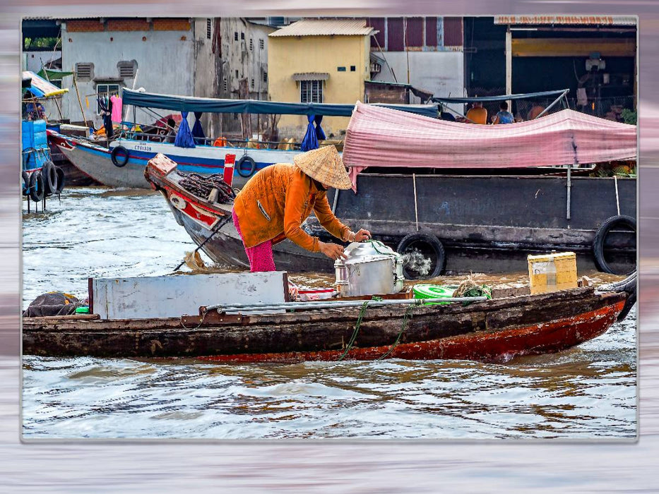 Vietnam, Chua Vinh Trang - CALVENDO Foto-Puzzle'