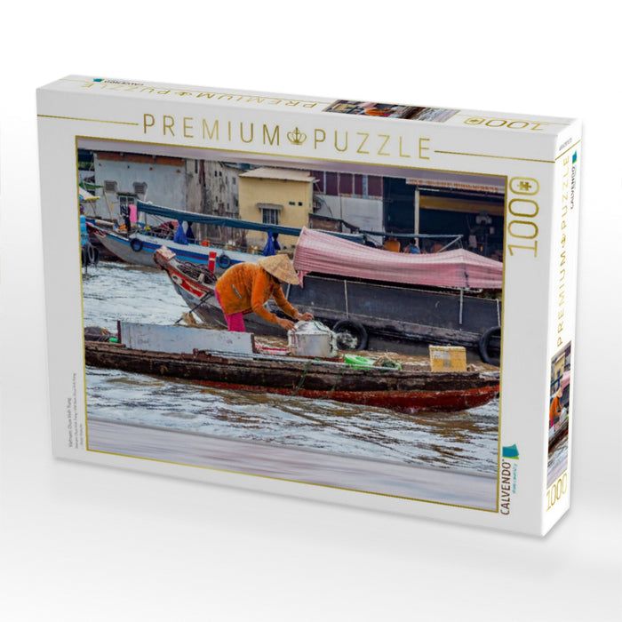 Vietnam, Chua Vinh Trang - CALVENDO Foto-Puzzle'