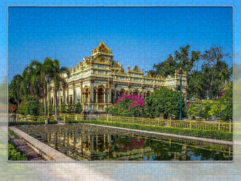 Vietnam, Chua Vinh Trang - CALVENDO Foto-Puzzle'
