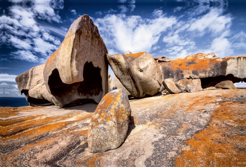 Premium Textil-Leinwand Remarkable Rocks auf Kangaroo Island