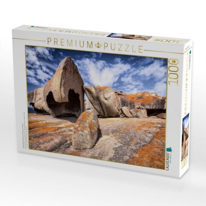 Remarkable Rocks auf Kangaroo Island - CALVENDO Foto-Puzzle'