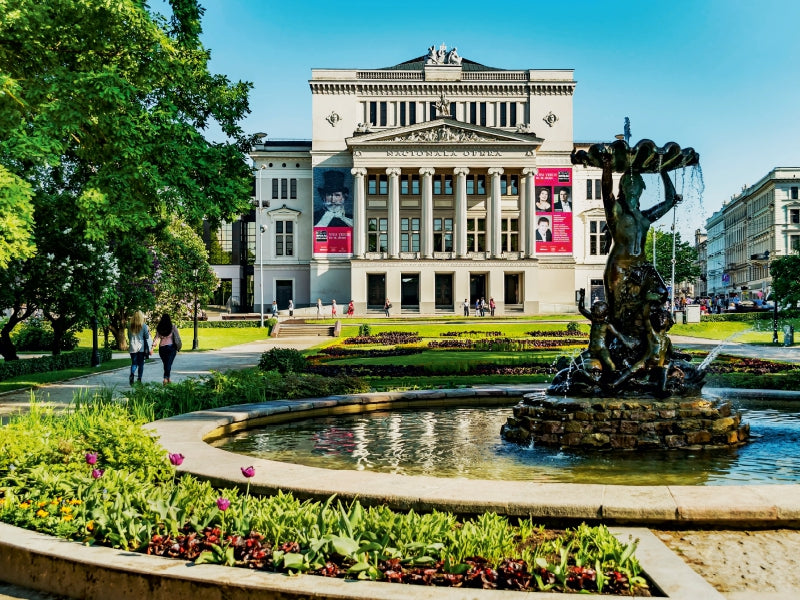 Lettische Nationaloper 1000 Teile Puzzle quer - CALVENDO Foto-Puzzle'