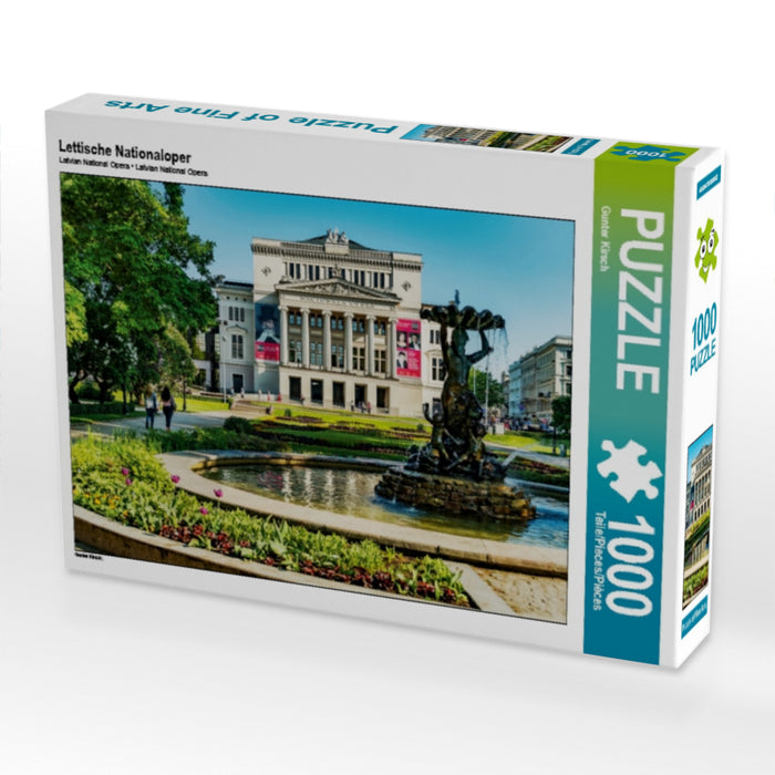 Lettische Nationaloper 1000 Teile Puzzle quer - CALVENDO Foto-Puzzle'