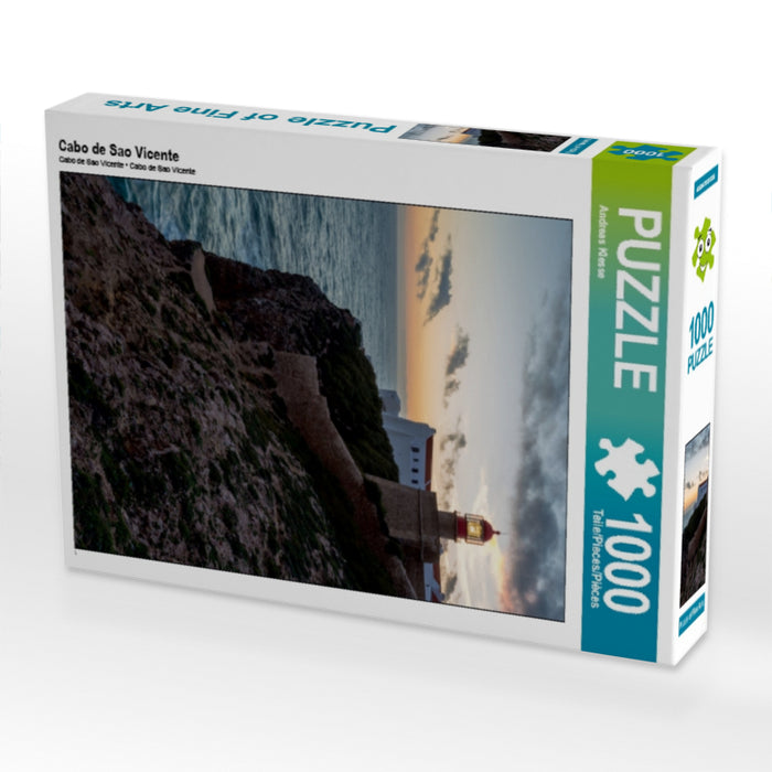 Cabo de Sao Vicente 1000 Teile Puzzle hoch - CALVENDO Foto-Puzzle'