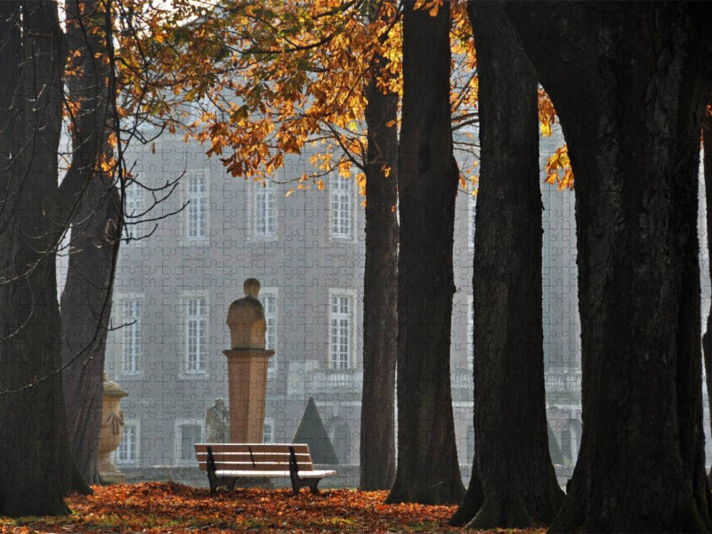 Herbst im Park Schloss Nordkirchen - CALVENDO Foto-Puzzle'