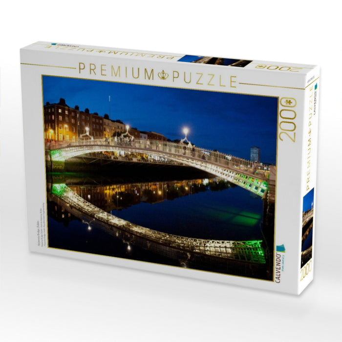 Ha´penny Bridge, Dublin - CALVENDO Foto-Puzzle'
