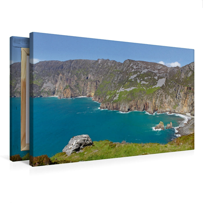 Premium Textil-Leinwand Slieve Leagues