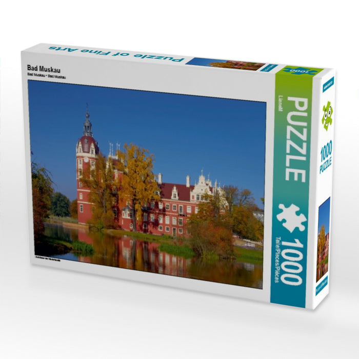 Bad Muskau 1000 Teile Puzzle quer - CALVENDO Foto-Puzzle'