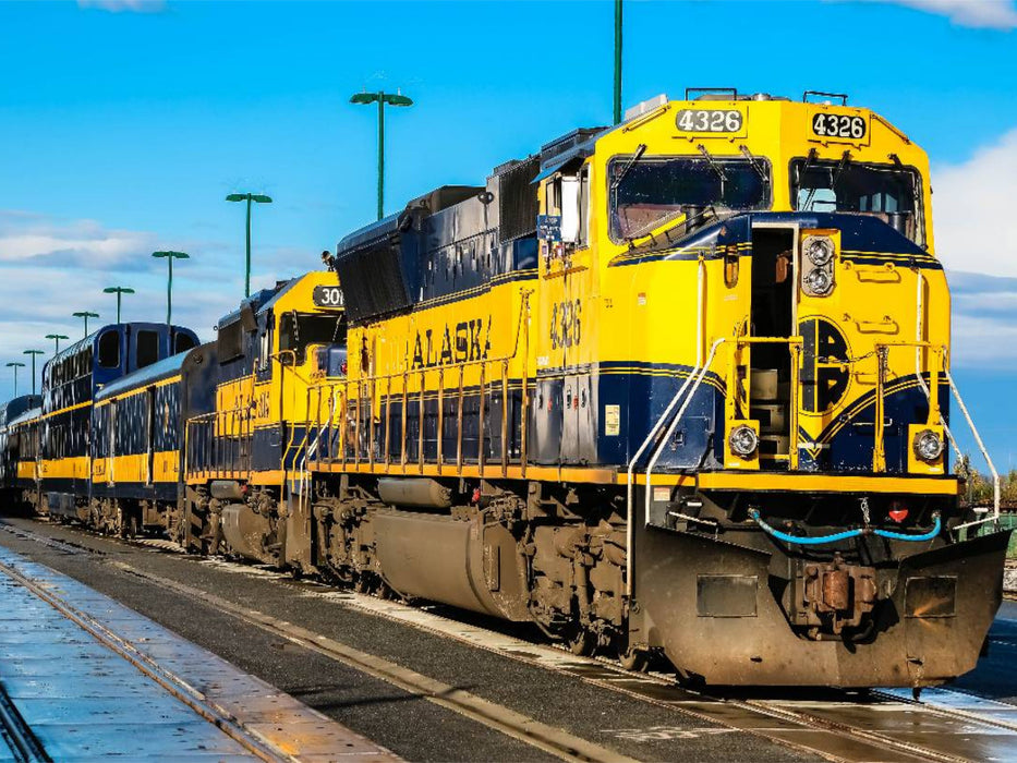 Alaska Railroad - CALVENDO Foto-Puzzle'