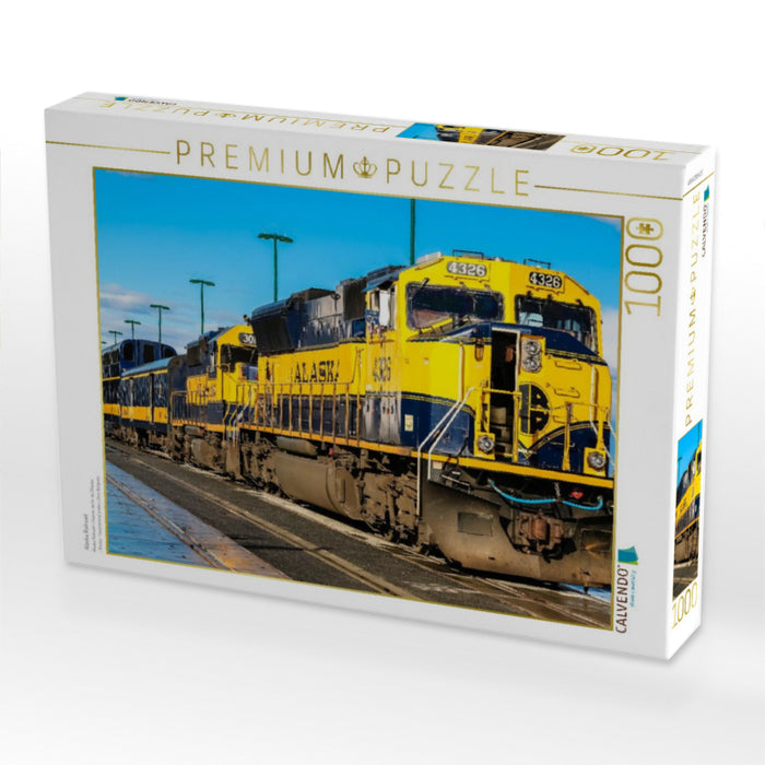 Alaska Railroad - CALVENDO Foto-Puzzle'