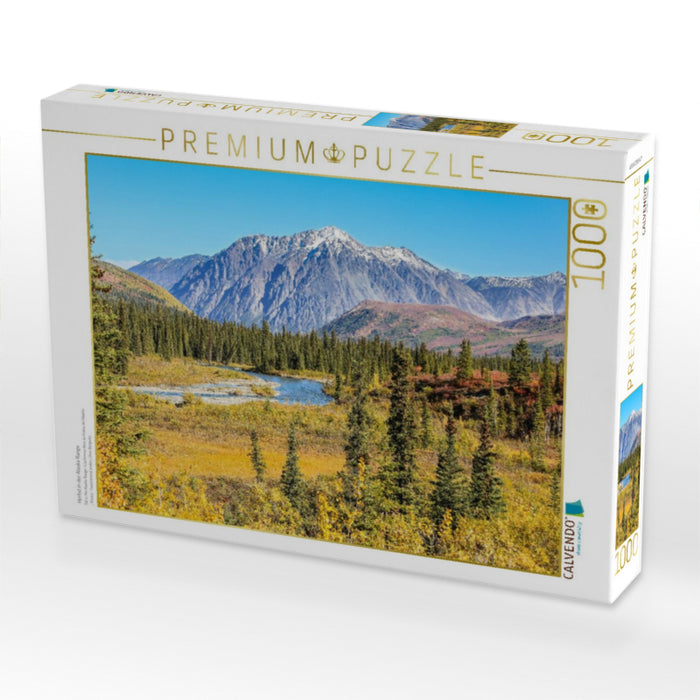 Herbst in der Alaska Range - CALVENDO Foto-Puzzle'