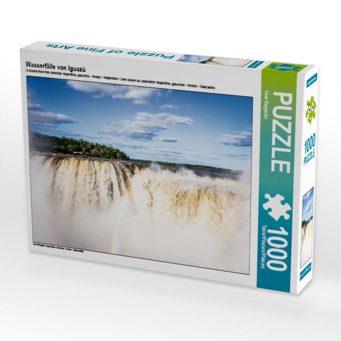 Wasserfälle von Iguazú 1000 Teile Puzzle quer - CALVENDO Foto-Puzzle'