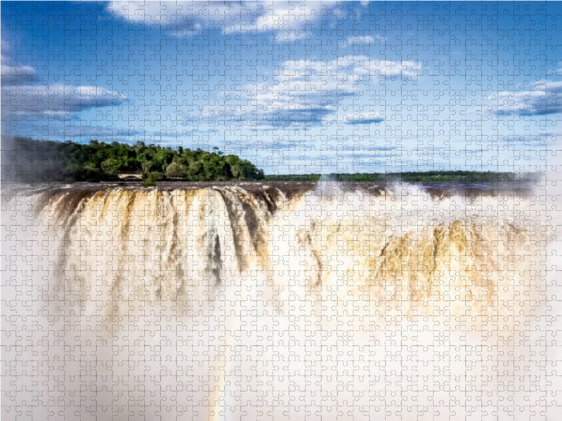 Wasserfälle von Iguazú 1000 Teile Puzzle quer - CALVENDO Foto-Puzzle'
