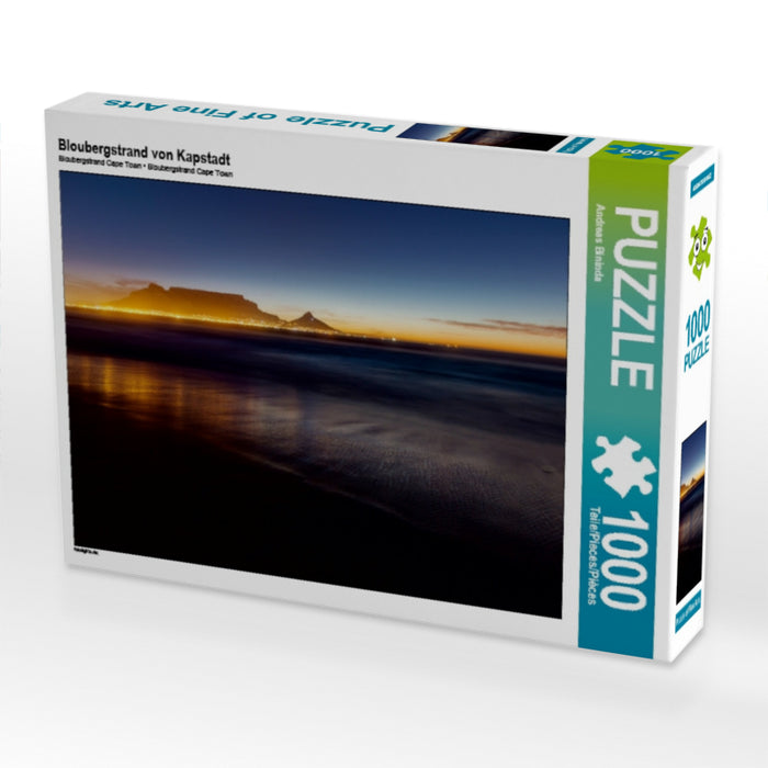 Bloubergstrand von Kapstadt 1000 Teile Puzzle quer - CALVENDO Foto-Puzzle'