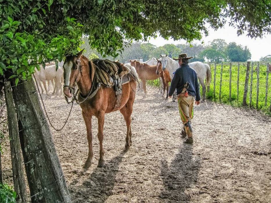 Gaucho - Estancia San Juan Poriahú - CALVENDO Foto-Puzzle'