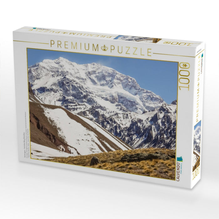 Aconcagua - höchster Berg Amerikas - CALVENDO Foto-Puzzle'