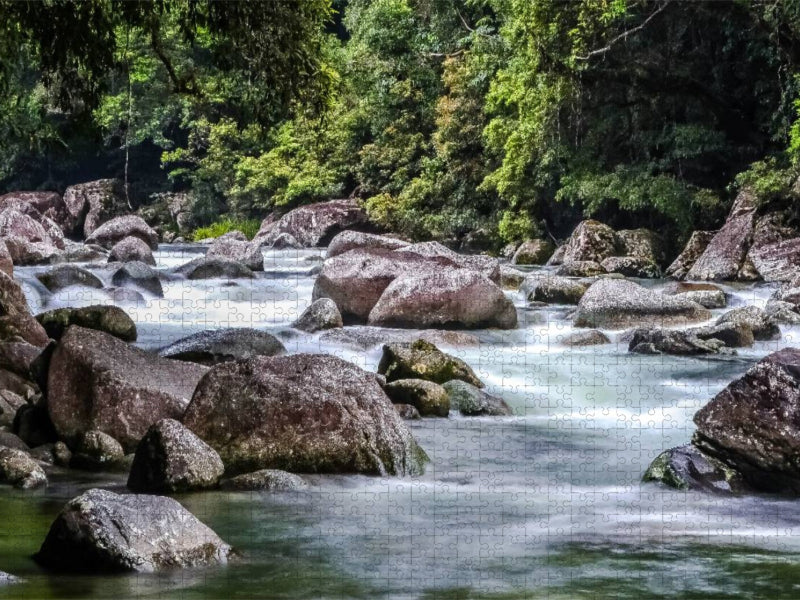 Mossman Gorge in Queensland - CALVENDO Foto-Puzzle'
