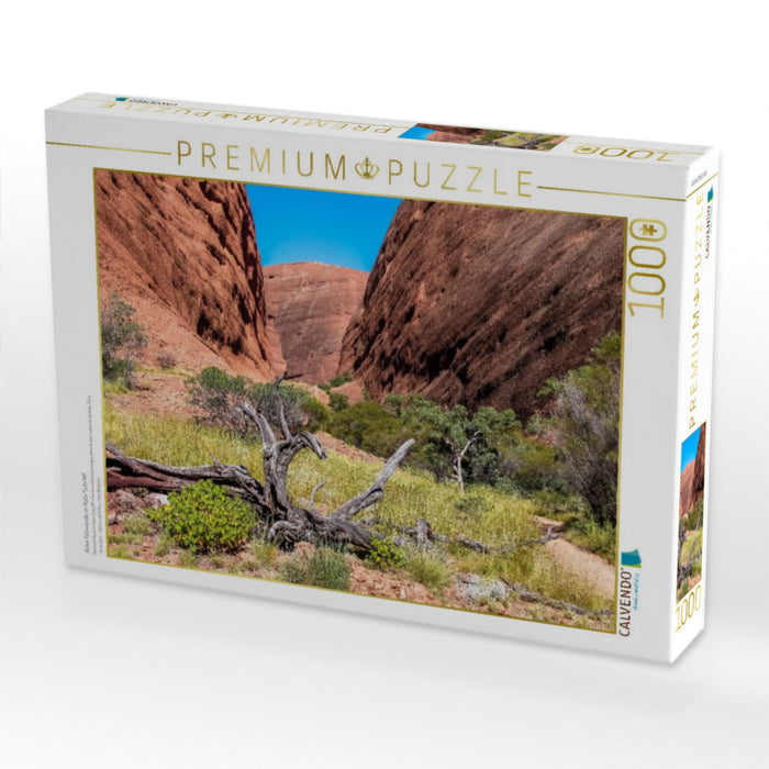 Roter Felswände im Kata Tjuta NP - CALVENDO Foto-Puzzle'